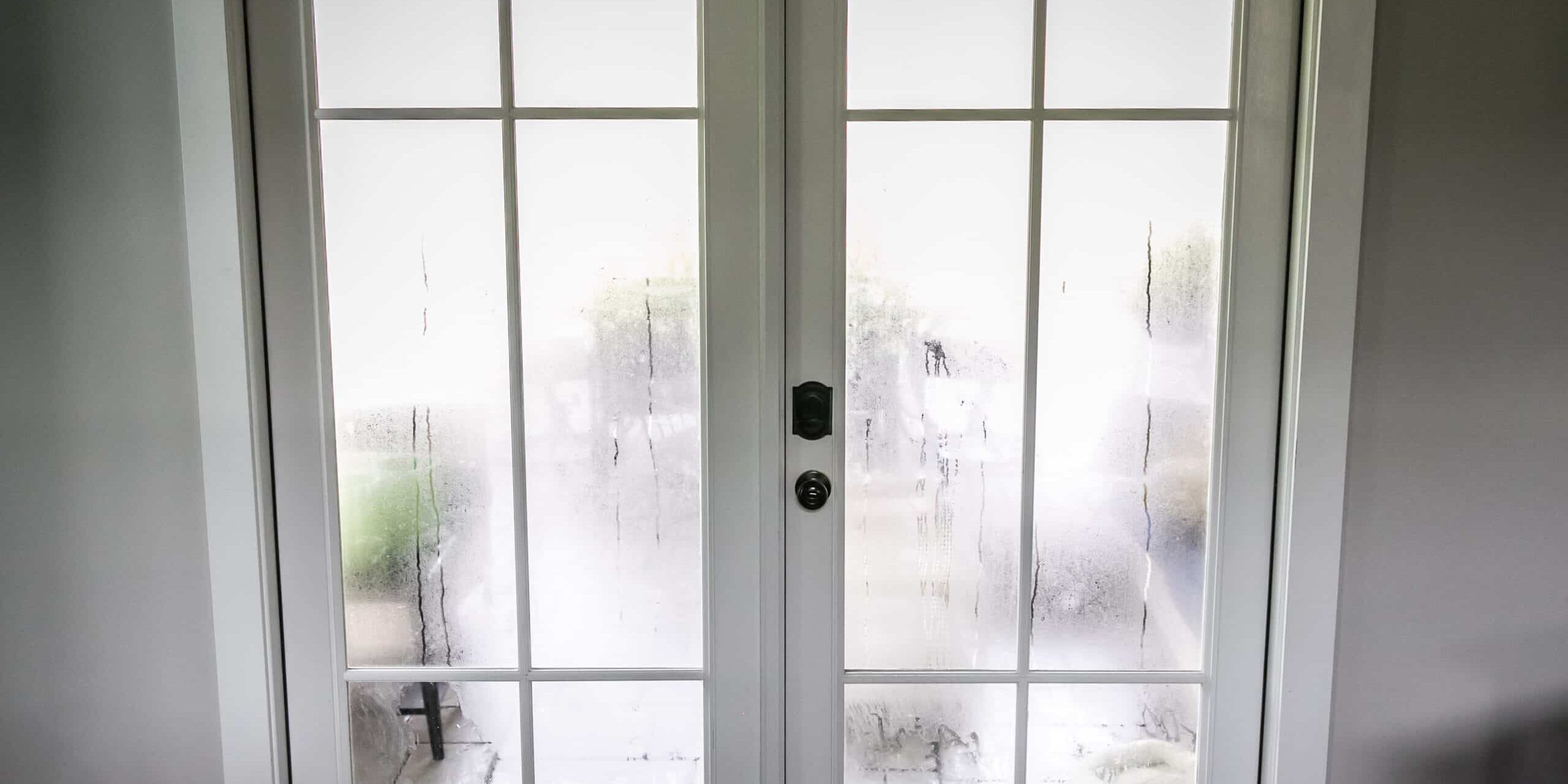 The humidity of the outdoor temperature on a summer day in South